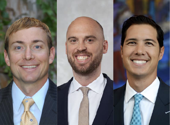 Happier Wealth financial advisors Will Beck, Mike Macfarlane, Tyler Vongsawad