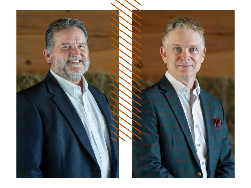 Paddock and Pine Wealth Partners financial advisors Tom Niles and Stephen Carleton