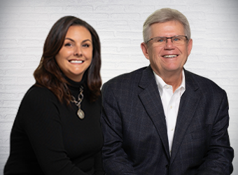 Highland Wealth Partners advisors Richard DeYoung, Jessica Boehm image