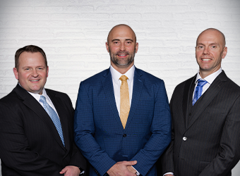 Outcome Private Wealth financial advisors Jason Howard, Shae Kunz, Chad Horne image