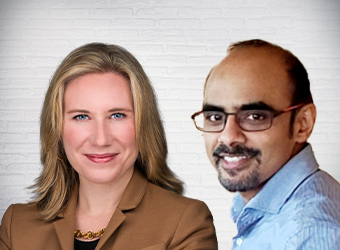 lpl executives nitesh ambastha, kristie edling-day combined image