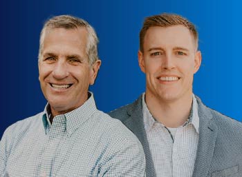 Journey Financial advisors Timothy J. Heisterkamp and Max Neese headshot