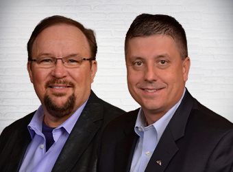Financial advisors Ron Clark, George Brkljacic headshot image
