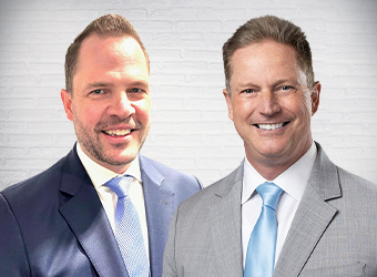 financial advisors steve boeckmann, david wyzgowski headshots image