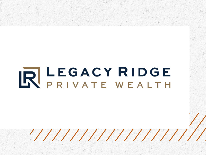 Legacy Ridge Private Wealth text logo with graphic L and R creating a logomark