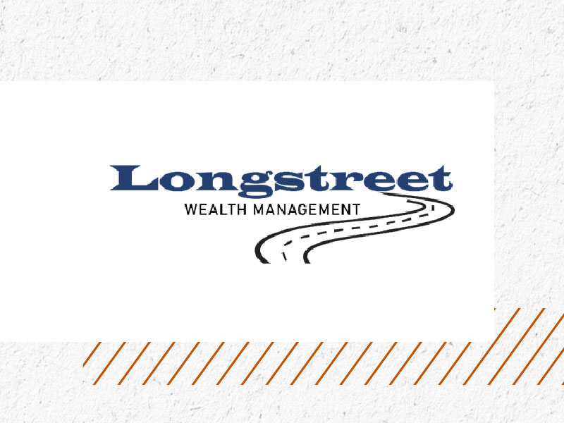 longstreet logo, longstreet wealth management text