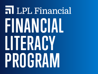 lpl financial logo with financial literacy program text in image