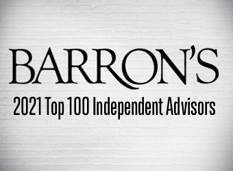 Barron’s 2021 Top 100 Independent Advisors image