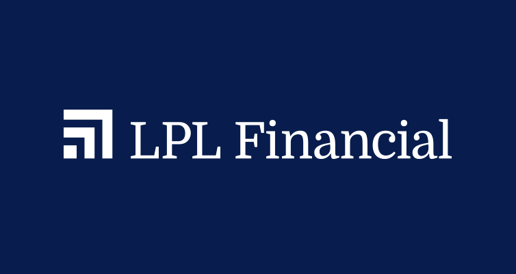 LPL Financial logo in white on blue