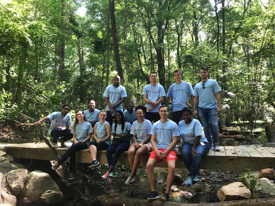 Summer Interns Make a Difference Working on Community Projects