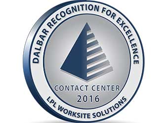 LPL Financial Service Teams Earn DALBAR’s Recognition for Excellence Award