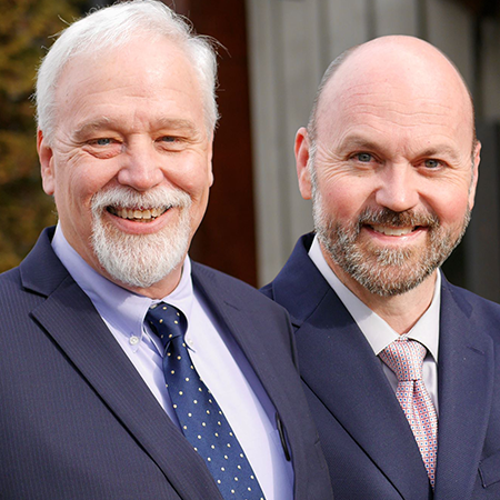 financial advisors Pat McQuilling and Mike Ashworth combined image